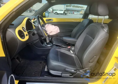 2012 Volkswagen Beetle из США, поврежденный, VIN 3VWJP7AT2CM650934